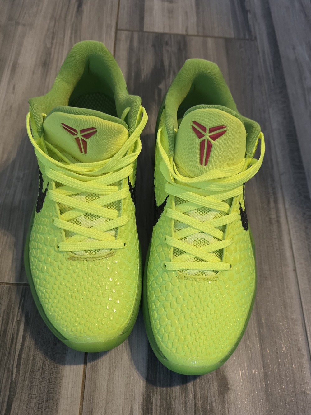 Nike Kobe Protro 6 Grinch Basketball Sneakers